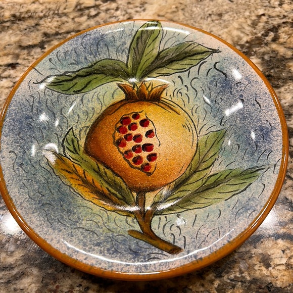 Two vintage items bowl and small plate - Picture 2 of 7